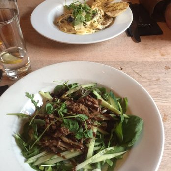King Henry VIII - Wild Mushroom Linquini and Duck Confit Salad. - Pubs Near Me - Kent, KEN