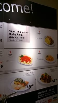 Menu photo 8 IKEA Restaurant San Diego, CA