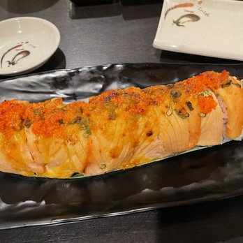 Sen Dai Sushi - Baked salmon roll - Japanese Near Me - Milpitas, California Sen Dai Sushi - Baked salmon roll - Japanese Near Me - Milpitas, California