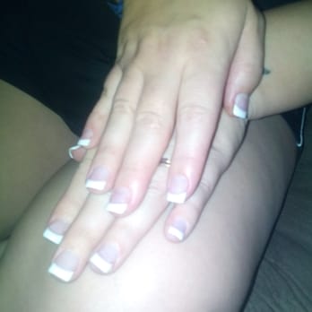 Lucky Nails - solar full set. $35. - Nail Salons Near Me - Bryan, Texas