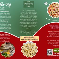 Mama D's Catering - What we do.