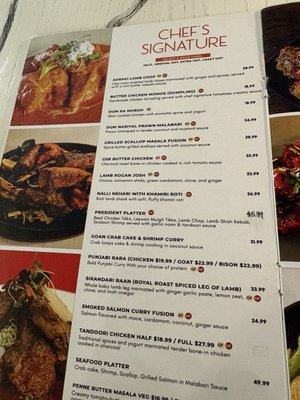 Menu photo 2 Saffron Indian Cafe Winston-Salem, NC Menu photo 2 Saffron Indian Cafe Winston-Salem, NC