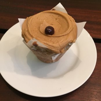 Baked & Wired - Dirty Chai (Vanilla cake blended with chai spices and topped with espresso buttercream frosting, $3.90) - Bakeries Near Me - Washington, DC, District of Columbia