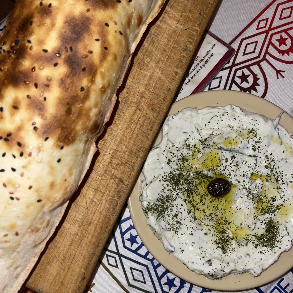 Ali Baba - Lavash bread w appetizer, tzatziki - Turkish Near Me - San Juan, Puerto Rico Ali Baba - Lavash bread w appetizer, tzatziki - Turkish Near Me - San Juan, Puerto Rico