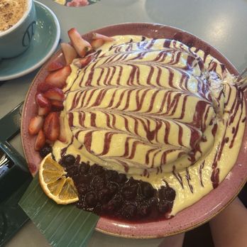 Cafe Kacao - Wild Berry Pancakes - Breakfast & Brunch Near Me - Oklahoma City, Oklahoma