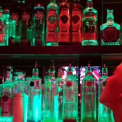 Club Burlesque - Just a quick photo of drinks staring at vivian..was her birthday...but I'm the one bought the drinks..thank u vivian..both of u.