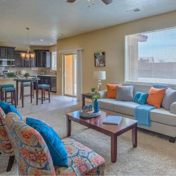 All About Staging - Cliff Dweller Living Room - Home Staging Near Me - Albuquerque, New Mexico