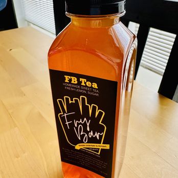 Fry Bar - FB Sweet Tea - Fast Food Near Me - Pittsburgh, Pennsylvania