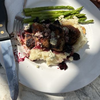 Redhawk Grille - Pork medallions with black cherry compote - American Near Me - Painesville, Ohio Redhawk Grille - Pork medallions with black cherry compote - American Near Me - Painesville, Ohio