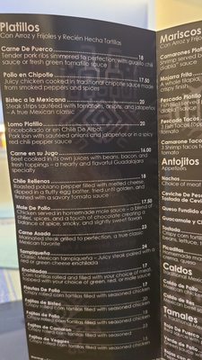 Menu photo 4 La Fondita Round Lake Beach, IL