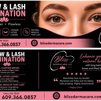 Bliss Dermacare - Brow & Lash Lamination - Waxing Near Me - Tampa Palms, Florida Bliss Dermacare - Brow & Lash Lamination - Waxing Near Me - Tampa Palms, Florida