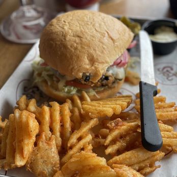 The Spot - Black bean burger - Burgers Near Me - Galveston, Texas