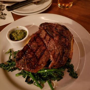 Ember - 14 ounce Rib Eye steak dinner - New American Near Me - Arroyo Grande, California