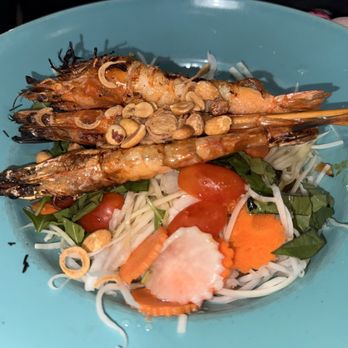 Papaya - Grilled Prawns Papaya Salad - Vietnamese Near Me - Renton, Washington Papaya - Grilled Prawns Papaya Salad - Vietnamese Near Me - Renton, Washington