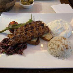 Adana kabob platter