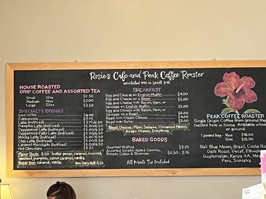 Menu photo 2 Rosie's Cafe Lowell, MA