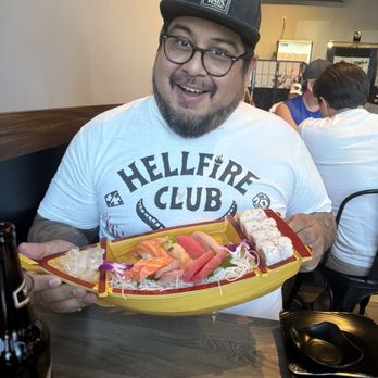Sushi Rock & Grill - Happy man! - Sushi Bars Near Me - Gilbert, Arizona Sushi Rock & Grill - Happy man! - Sushi Bars Near Me - Gilbert, Arizona