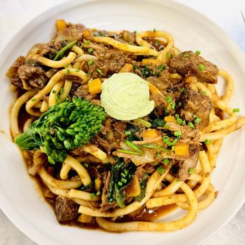Milano's Italian Kitchen - Wagyu Ragu over fresh bucatini was unreal. - Italian Near Me - Harwich, Massachusetts Milano's Italian Kitchen - Wagyu Ragu over fresh bucatini was unreal. - Italian Near Me - Harwich, Massachusetts