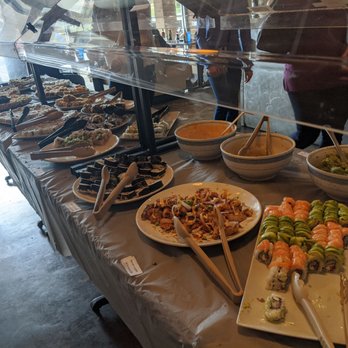 Ru San's - The "buffet" - Sushi Bars Near Me - Charlotte, North Carolina Ru San's - The "buffet" - Sushi Bars Near Me - Charlotte, North Carolina