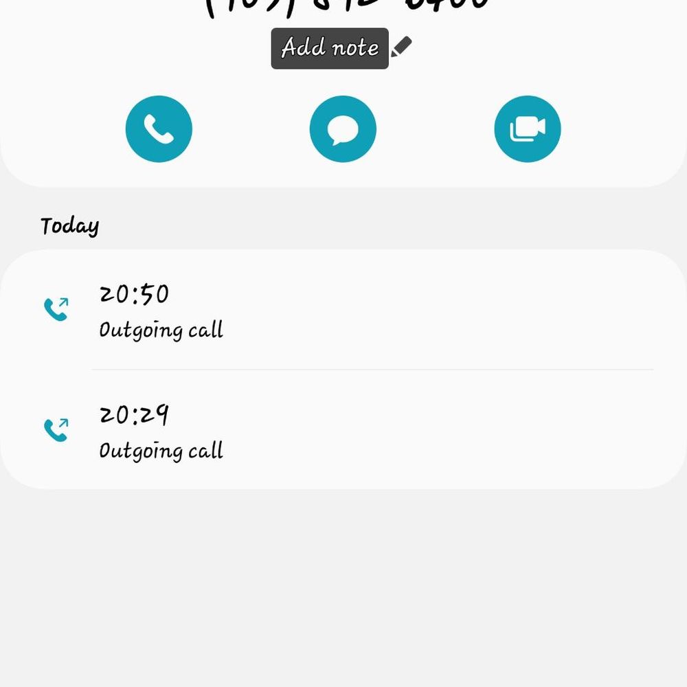 Call Log Call Log