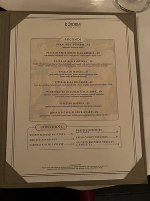 Menu photo 6 La Storia Ristorante Chicago, IL Menu photo 6 La Storia Ristorante Chicago, IL
