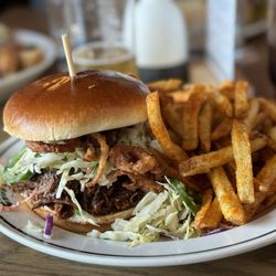 Journeyman at American Factory - Valparaiso - BBQ Beef Sandwich