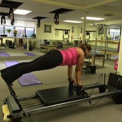 Esenyl's Pilates - A little Saturday fun on the Reformer