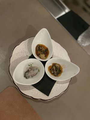 Humble Oysters and Bubbles by null