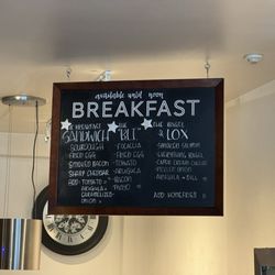 York & Mason - Breakfast menu