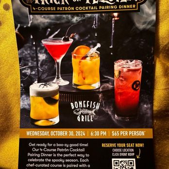 Bonefish Grill - Menu - Seafood Near Me - Miami, Florida
