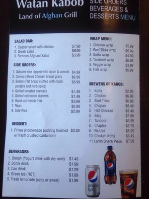 Menu photo 6 Watan Kabob Mississauga, ON