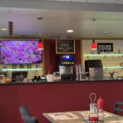 Cafe B&B - Barista area
