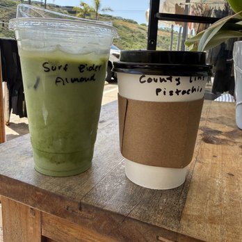 Sea N’ Soul Surf - Matcha meeting a Latte - Surf Shop Near Me - Malibu, California