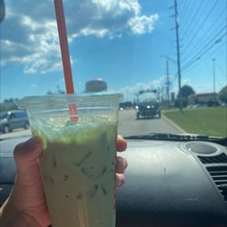Dunkin' - Ice matcha latte