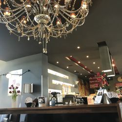 Moka Cafe - The view from the seating area