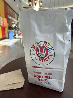 Hot Dog on a Stick by null