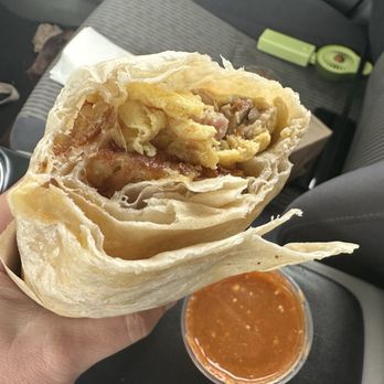 Johnny's Burger - All meat breakfast burrito - Burgers Near Me - Riverside, California Johnny's Burger - All meat breakfast burrito - Burgers Near Me - Riverside, California
