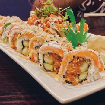 Oiso - Salmon crunch and spicy sashimi - Japanese Near Me - Cary, North Carolina Oiso - Salmon crunch and spicy sashimi - Japanese Near Me - Cary, North Carolina