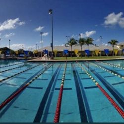 Ron Levy Aquatic Center - Short Course set up