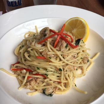 Gusto - Crab, chilli and garlic spaghetti - Italian Near Me - Birmingham, XWM