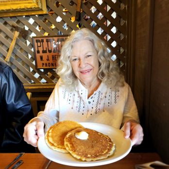 Cracker Barrel Old Country Store - Mom with her pancakes - Breakfast & Brunch Near Me - Prescott Valley, Arizona Cracker Barrel Old Country Store - Mom with her pancakes - Breakfast & Brunch Near Me - Prescott Valley, Arizona