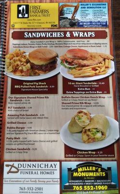 Menu photo 6 The Tin Plate Elwood, IN Menu photo 6 The Tin Plate Elwood, IN