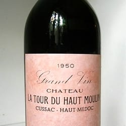 Michael Butcher - Michael Butcher Weinhandel und Weinankauf La Tour du Haut Moulin 1950 Bordeaux Wein