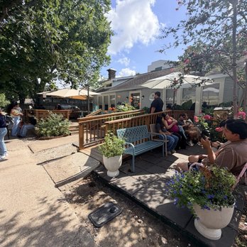 Cielito Cafe - Outside, waiting area and patio - Breakfast & Brunch Near Me - Houston, Texas