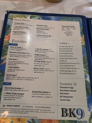 Menu photo 2 BK9 Brooklyn, NY Menu photo 2 BK9 Brooklyn, NY
