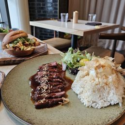 Wagyu Steak & Egg Teriyaki Rice