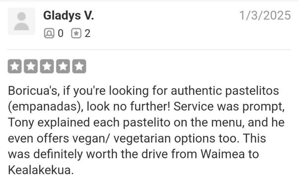 Aloha De Nada Empanadas by null