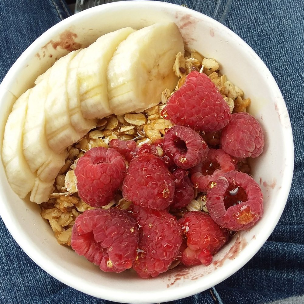 Big Acai Bowls - Classic bowl with the seasonal fruit choice-raspberries - Acai Bowls Near Me - Ankeny, Iowa Big Acai Bowls - Classic bowl with the seasonal fruit choice-raspberries - Acai Bowls Near Me - Ankeny, Iowa