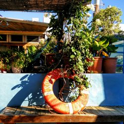 Casa Caracol - Mariner themed rooftop terrace with hammocks