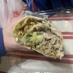 Chicken Shawarma Pita Wrap